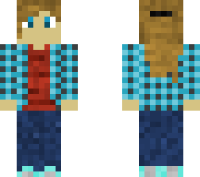 blue flannel
