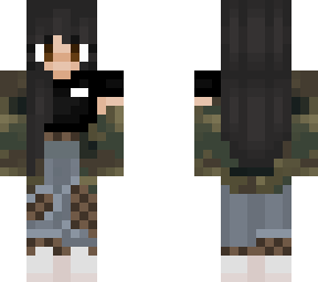 camo girl but brrown eyes