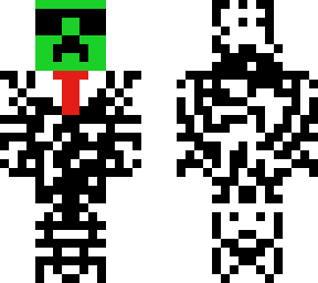 creeper in a suit