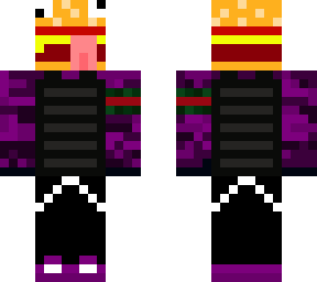 durrr burger with bape hoodie and police vest