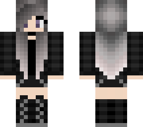 girl in black