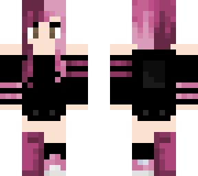 goth in pink evanna