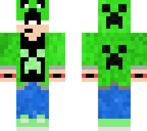 minecraft creeper boy