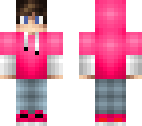 pink hoodie guy