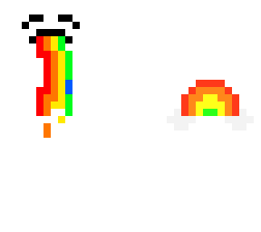 puking rainbow
