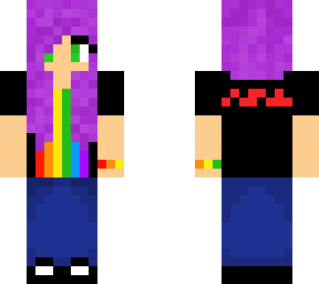 rainbow pride skin