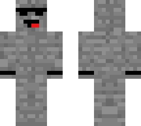 stone derp with sunglasses