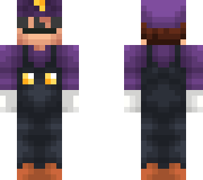 vague purple man