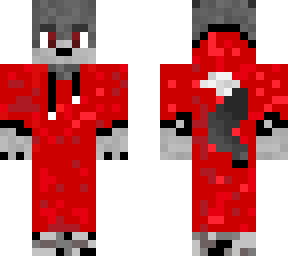 Wolf in hoodie v.2 | Minecraft Skin