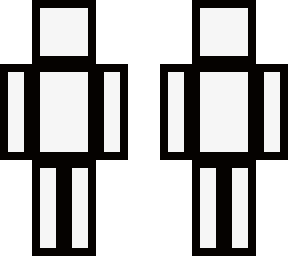 black outline