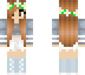 blue camo girl with brown hair