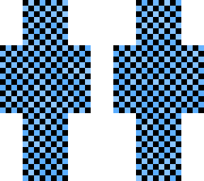 blue checkers