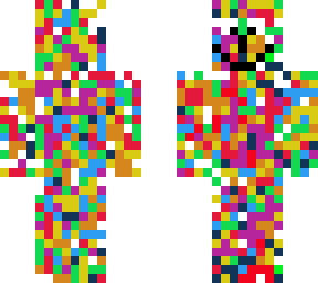 colorful man