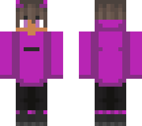 demon boy - purple