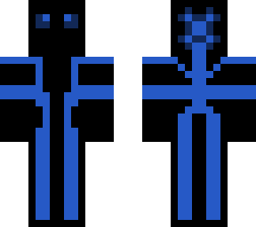 determinal skin (blue)