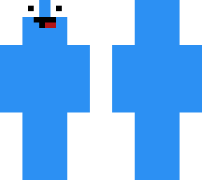 funny blue ailen