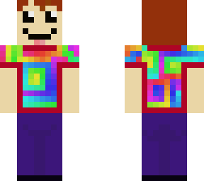 happy hippie guy