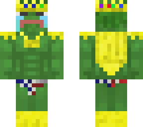 meme king with cape