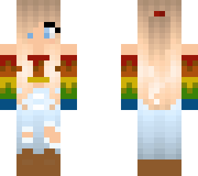 rainbow girl