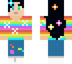 rainbow girl