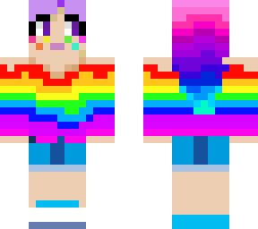 rainbow girl