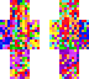 rainbow throw up