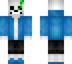 sans green flame