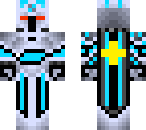 silver knight cyan