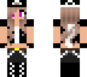 white biker devil girl