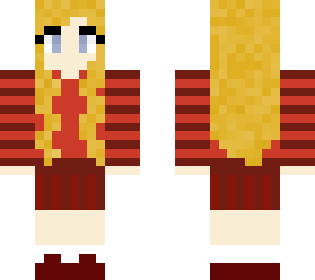 xrubyred's outfit in minecraft normal