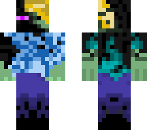 zombie guy turning into enderman