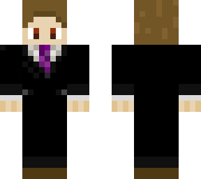 blond purple tie guy