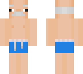 derp grandpa blue