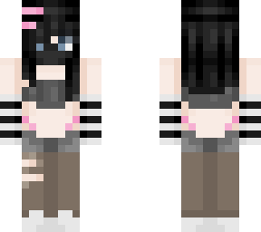 girl with black hair