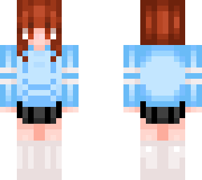 ochaco in blues