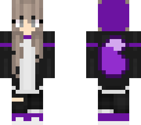 purple fox girl