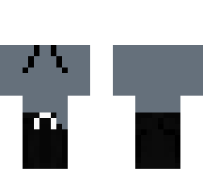 slender man in chill clothes