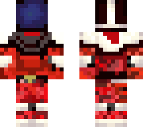 the red astronaut