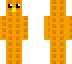 waffle penguin face