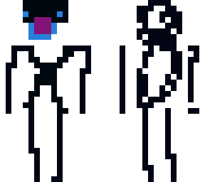 black groovy skeleton