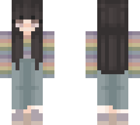 edited rainbow girl