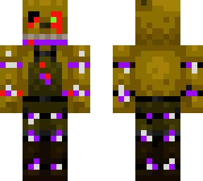 el hombre morado dentro de old springbonnie