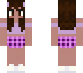 eqrin purple mini skirt recolor