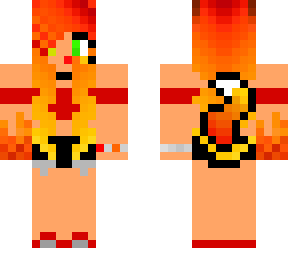 fire fox girl summer
