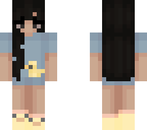 girl - duck