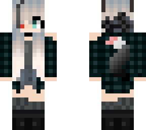 half demonic wolf girl
