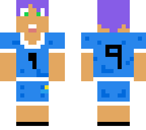 luis suarez con pelo violeta