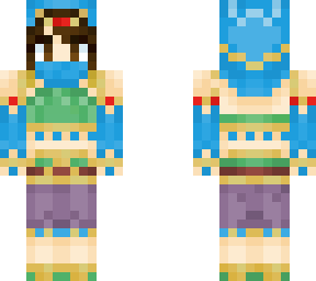 me in a link gerudo costume (not mine super minimal edit)