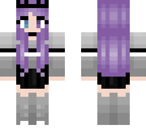 my new skin - cozy gray sweater