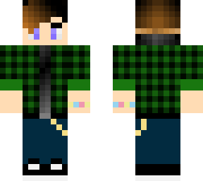 pan nonbinary plaid hoodie